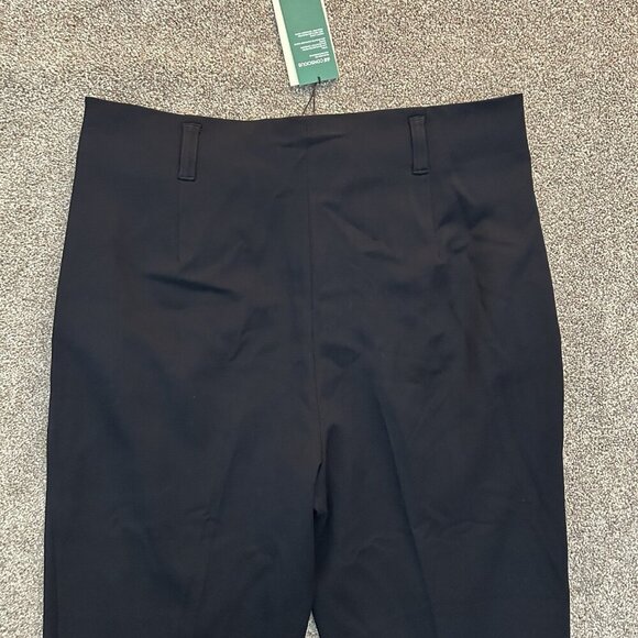 Giuliva Heritage Women's Ankle Trousers Pants Size 16 Black Pleated x H&M NWT - Picture 6 of 16